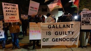 ABD polisinden Gallant protestosuna sert mdahale