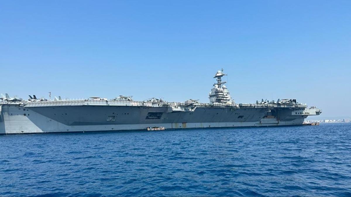 ABD'den tansiyonu arttıracak hamle! Dünyanın en büyük savaş gemisi bölgeye ulaştı