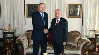 Bakan Erdoan, Baheli ile grecek