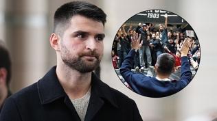 Beşiktaş taraftarından Ersin Destanoğlu'na destek!