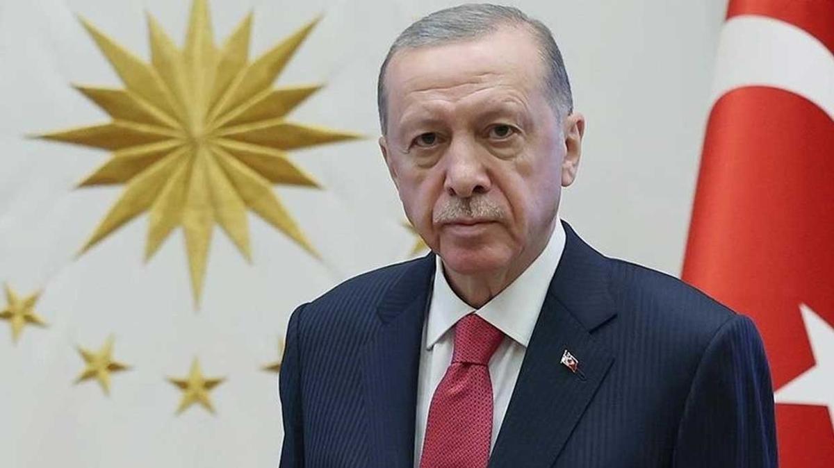 Cumhurbakan Erdoan'dan ehit ailesine basal mesaj