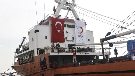 Trkiye'den Gazze'ye yardm eli: yilik Gemisi yola kt