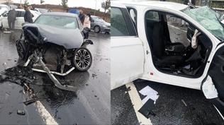Başakşehir'de korkunç çarpışma: Katliam gibi bir kaza
