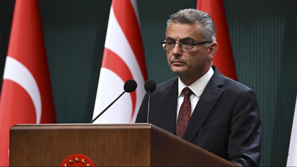 KKTC Cumhurbakan Erhrman'dan Cumhurbakan Erdoan'a teekkr: En byk gvencem