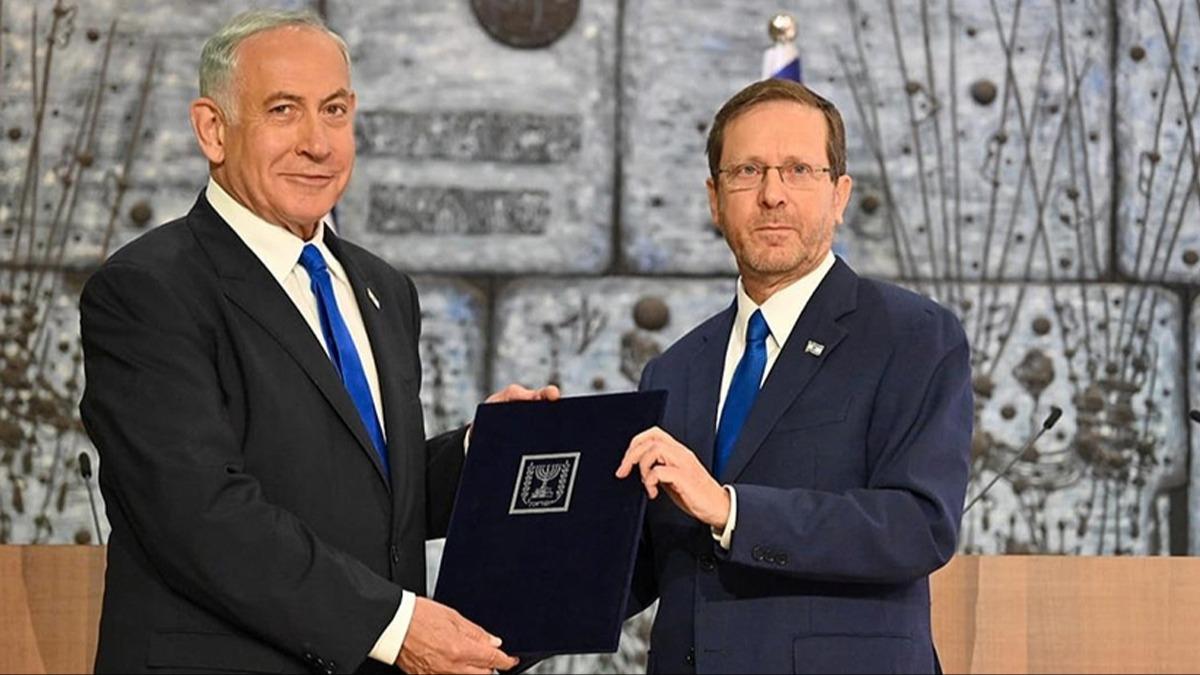 Netanyahu'dan yolsuzluk davasna ilikin aklama: Herzog'tan af talebinde bulunmayacam