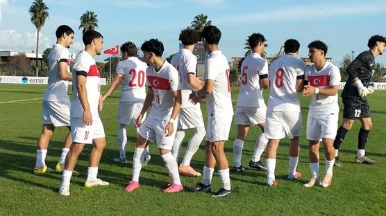 U19 Milli Takımı'ndan gol şov: 7-0