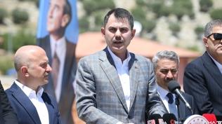 #CANLI Bakan Kurum: Asrn inas tm hzyla sryor