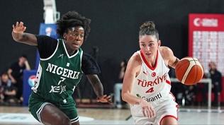 A Milli Kadn Basketbol Takm, Nijerya'y son saniyede yendi