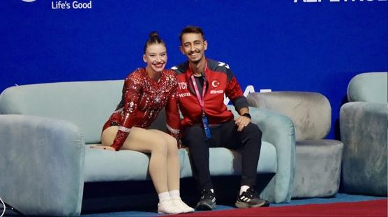 Aye Begm Onba, Aerobik Cimnastik Avrupa ampiyonas'nda finalde!