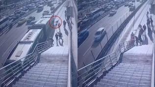 Cevizlibağ metrobüste facia