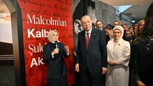 Cumhurbakan Erdoan 'Yanklar' sergisinde