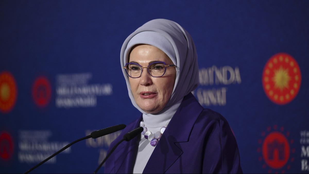 Emine Erdoan: Ortak adalet ars stanbul'dan yeniden ykseliyor