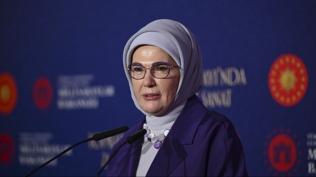 Emine Erdoğan: Ortak adalet çağrısı İstanbul'dan yeniden yükseliyor