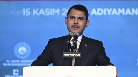 Bakan Kurum'dan asrın inşası mesajı