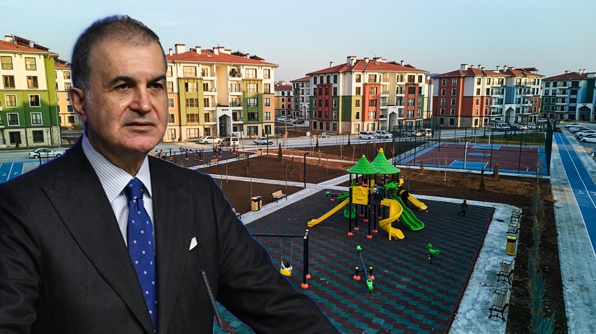 Depremzedeler yeni yuvalarna kavuuyor... AK Partili elik: Trkiye sarslsa da asla yklmaz