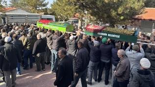 En acı veda... Zehirlenme faciasında hayatını kaybeden aile üyeleri defnedildi