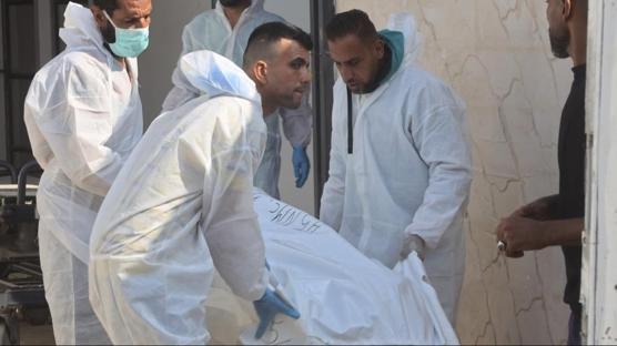 Gazze'de ac liste Teslim edilen naalarda ikence izleri