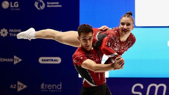 Milli aerobik cimnastikiler, Avrupa ampiyonas'nda finalde!