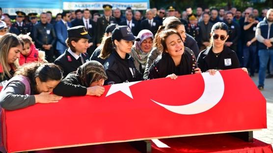 Şehit polis Ali Barut son yolculuğuna uğurlandı