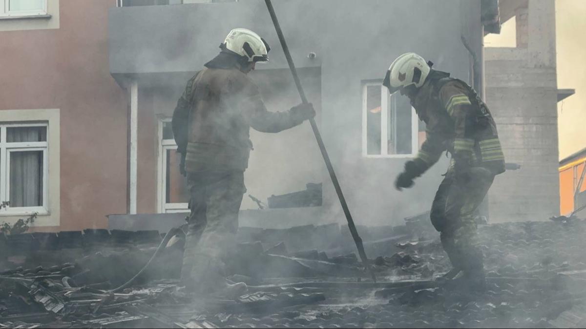 Ümraniye'de yangın paniği: Ekipler seferber oldu