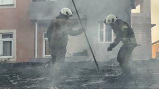 Ümraniye'de yangın paniği: Ekipler seferber oldu