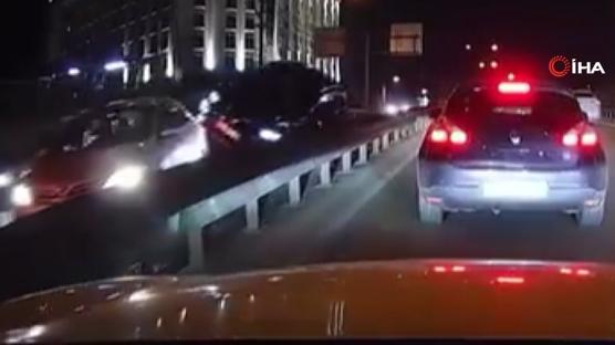 Bursa'da zincirleme kaza! O anlar kameralara yansıdı