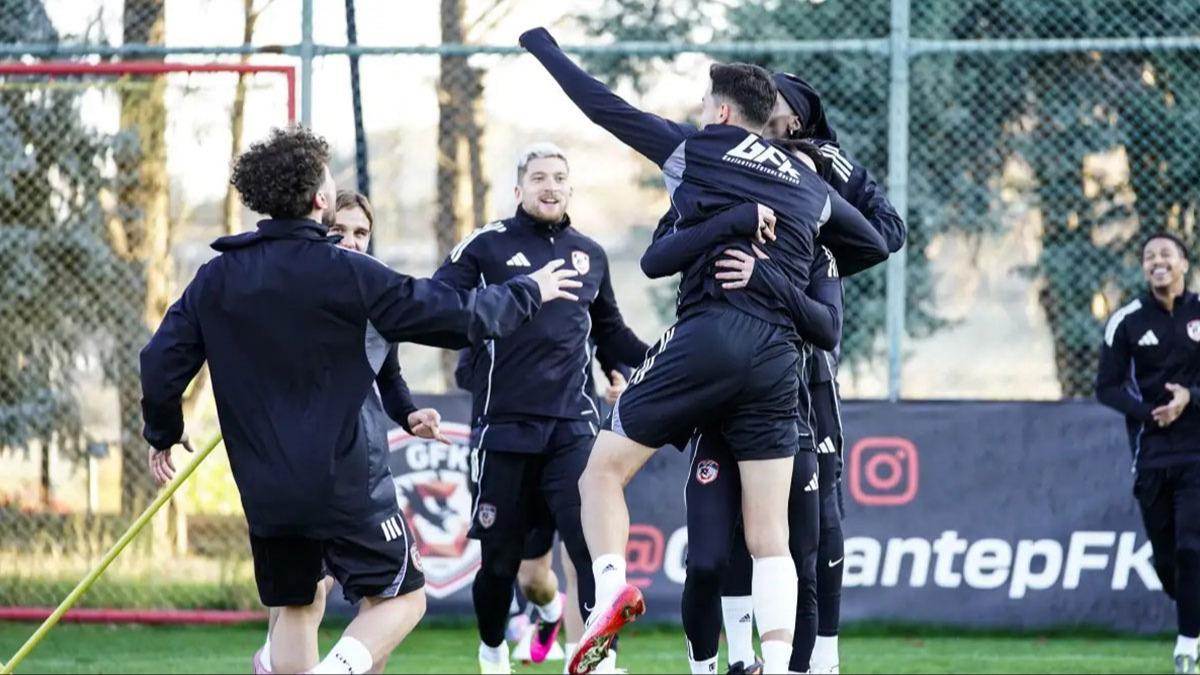 Gaziantep FK, Kayserispor maçı hazırlıklarına devam etti