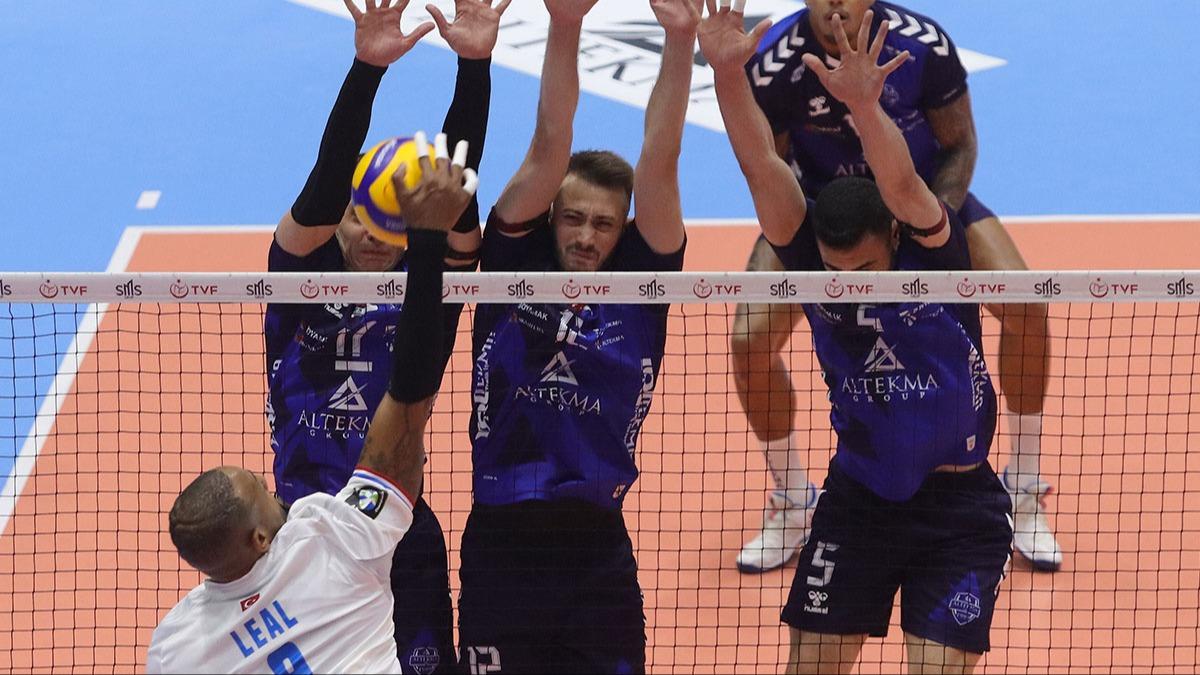 Halkbank, Altekma deplasmanndan 3-2'lik galibiyetle dnd
