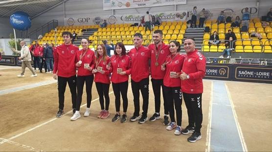 Milli bocceciler, Dnya Volo ampiyonas'nda 3 madalya kazand