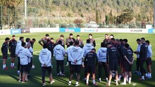 Millilerin İspanya maçı hazırlıkları başladı