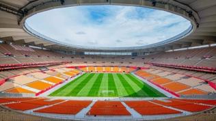 A Milli Takım, La Cartuja Stadı'nda yürüyüş yaptı