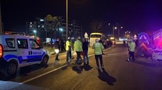 Bolu'da zincirleme midibüs kazası: 11 yaralı