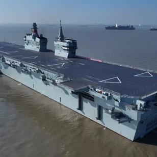 in'in HA tayabilen sava gemisi Suan deneme seyrini tamamlad