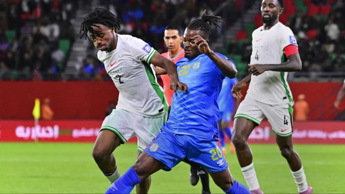 Demokratik Kongo, Nijerya'y geerek play-off vizesini ald