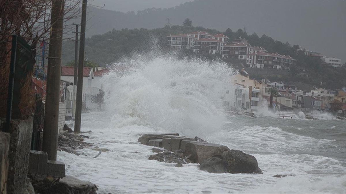 Denizlerde frtna uyars! Meteoroloji saat verdi 