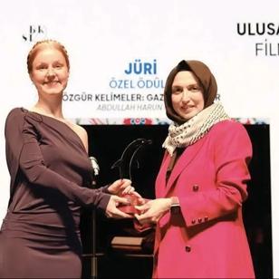 Gazze'nin sesi Boazii'nden ykseldi