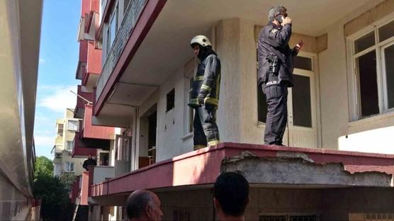 Kentsel dönüşüm binasında korkunç olay! Alevlerin ardından ceset çıktı