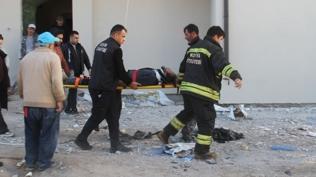 Konya'da inşaat işçisi asansör boşluğuna düştü