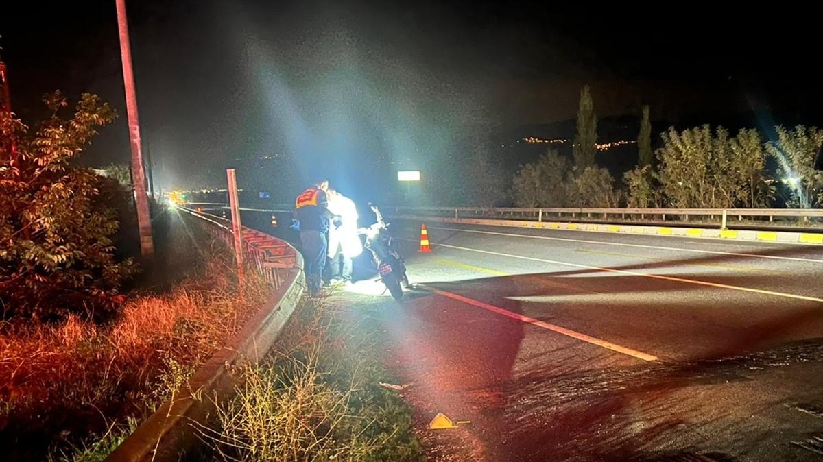Aydn'da kamyonet motosikletle arpt: 1 can kayb