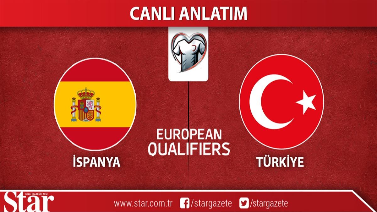 CANLI ANLATIM: spanya-Trkiye