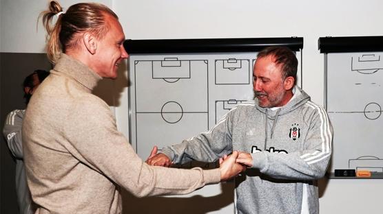 Domagoj Vida, Beikta' ziyaret etti