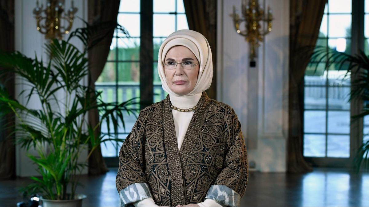 Emine Erdoan'dan Byyen Avrupa Zirvesi'ne mesaj: Aile kurumunu glendirelim
