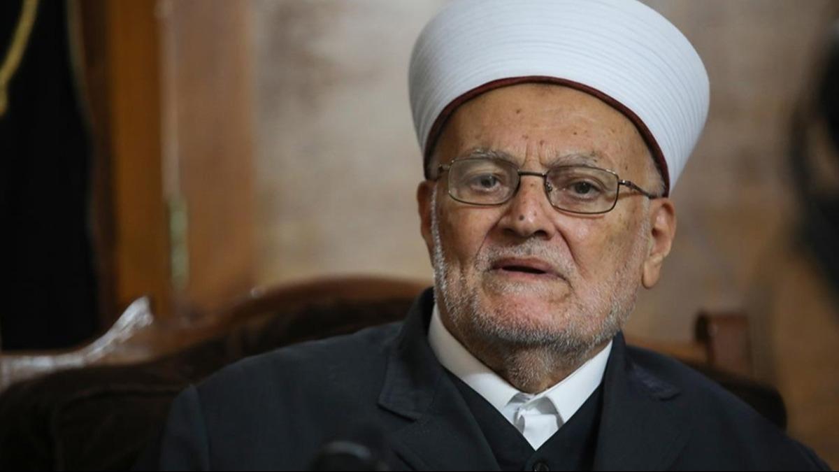 galci srail Gazze direniini kramyor eyh Sabri: Basklar bizi susturamaz