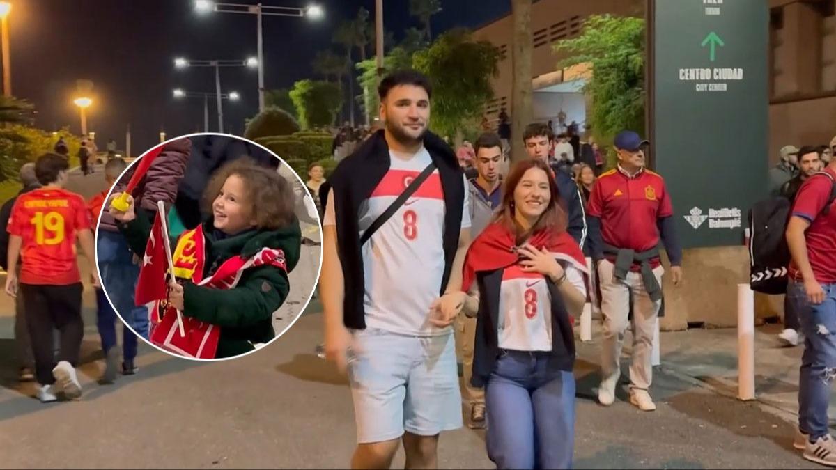 Millilere spanya'da byk destek!