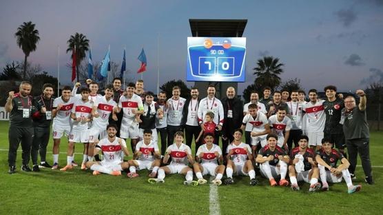 U19 Milliler, Yunanistan' malup etti