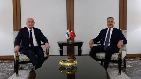 Bakan Fidan, AGT Genel Sekreteri Sinirliolu ile grt