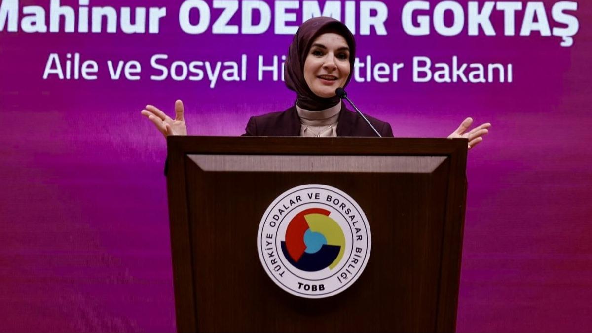 Bakan Gkta: Kadnn glenmesi politikalarmz sahada somut sonulara dntryoruz