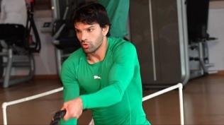 Bursaspor sabah antrenmanında kuvvet çalıştı