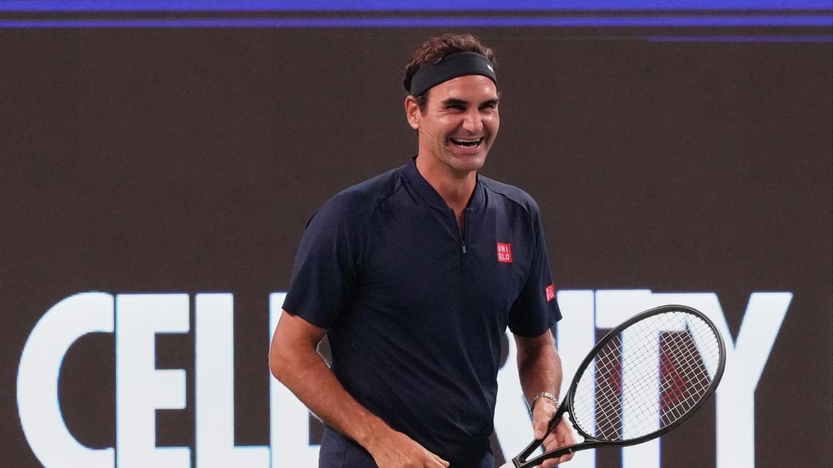 Efsane tenisi Roger Federer'e byk onur