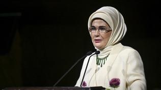Emine Erdoan: Sof kuma medeniyetimizin ince ruhunun dokumasdr